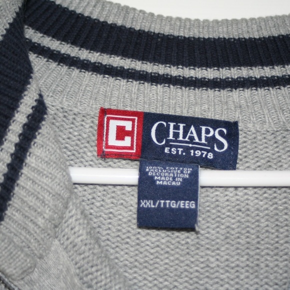 CHAPS XXL‎ long sleeve shirt cotton - Picture 2 of 4
